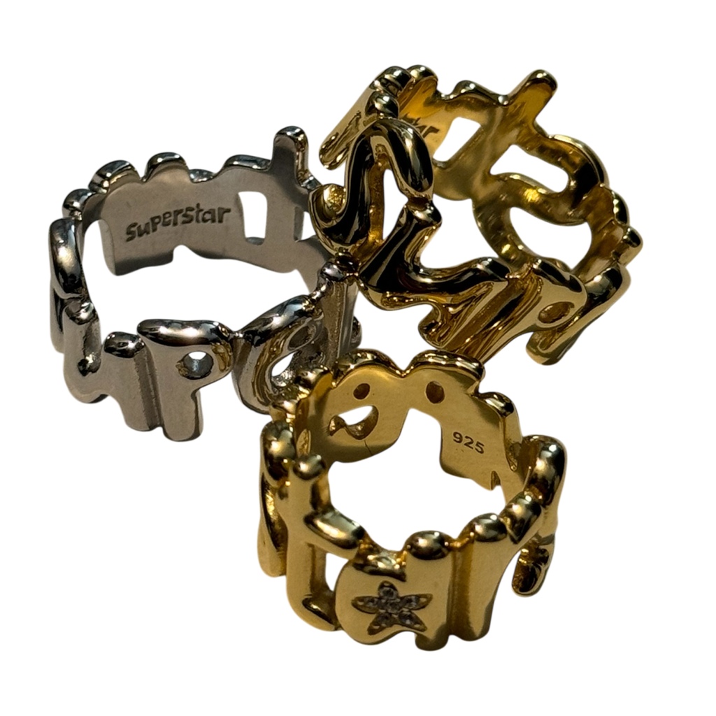925 superstar rings