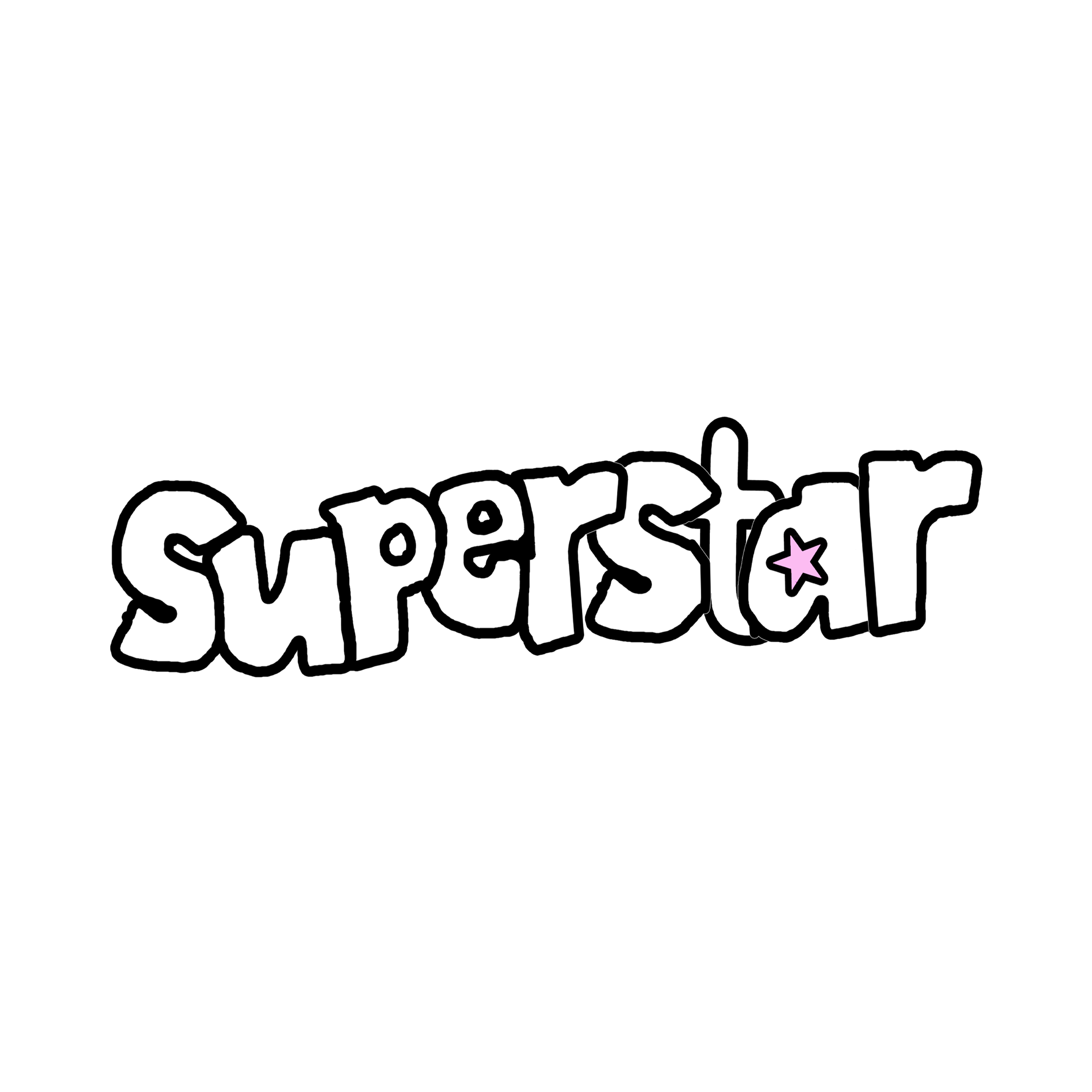 superstar sticker