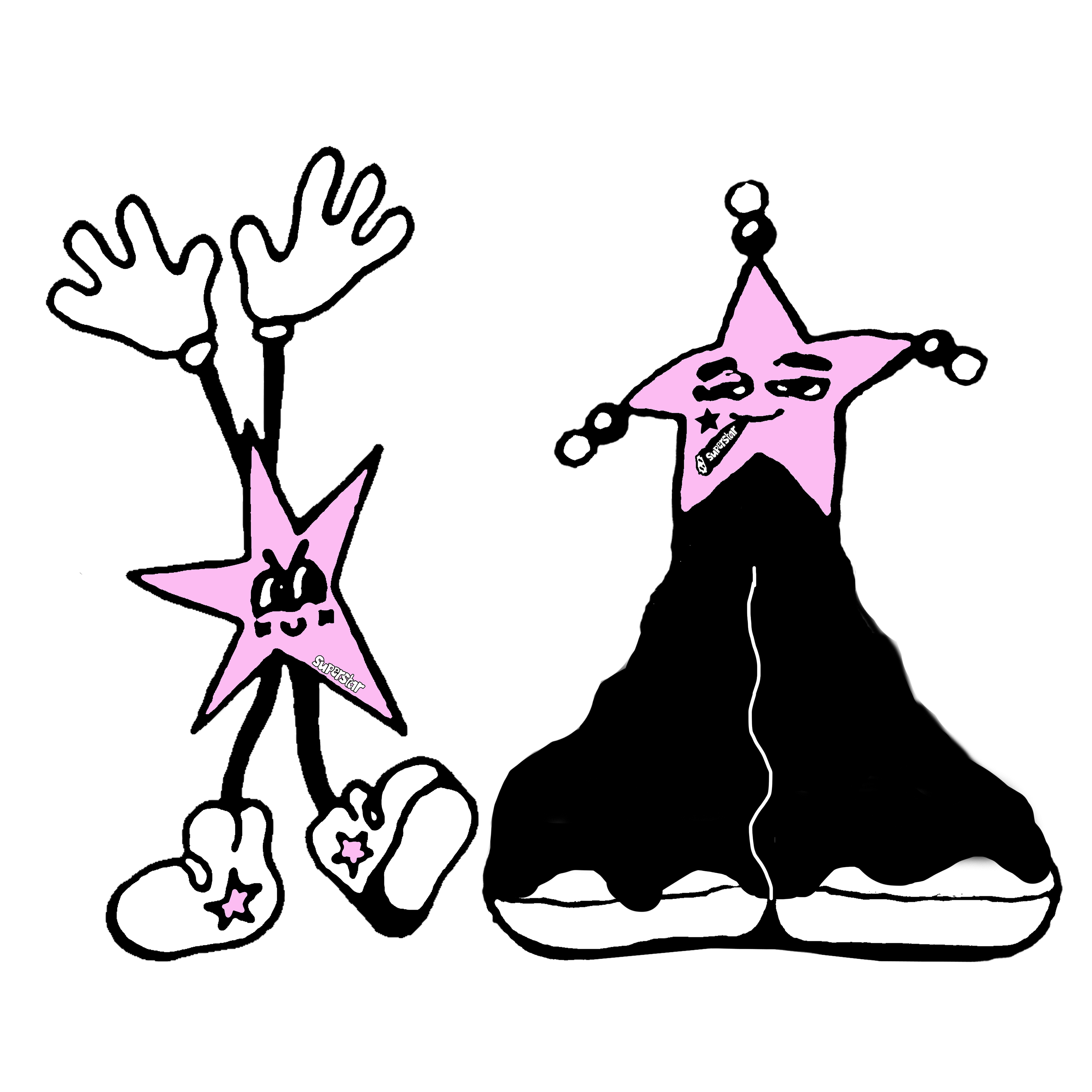 superstar buddies sticker(bundle)