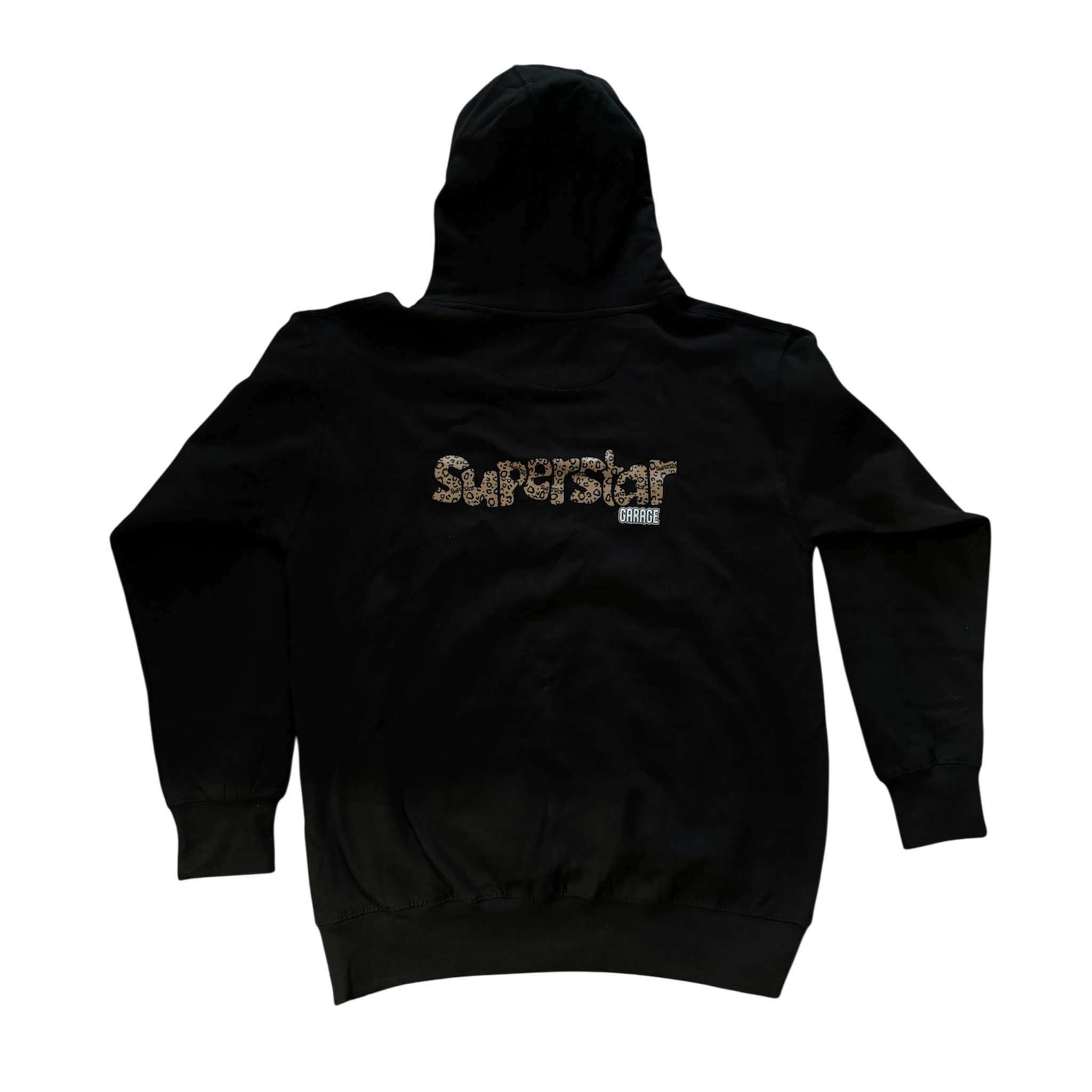 superstar cheetah logo hoodie