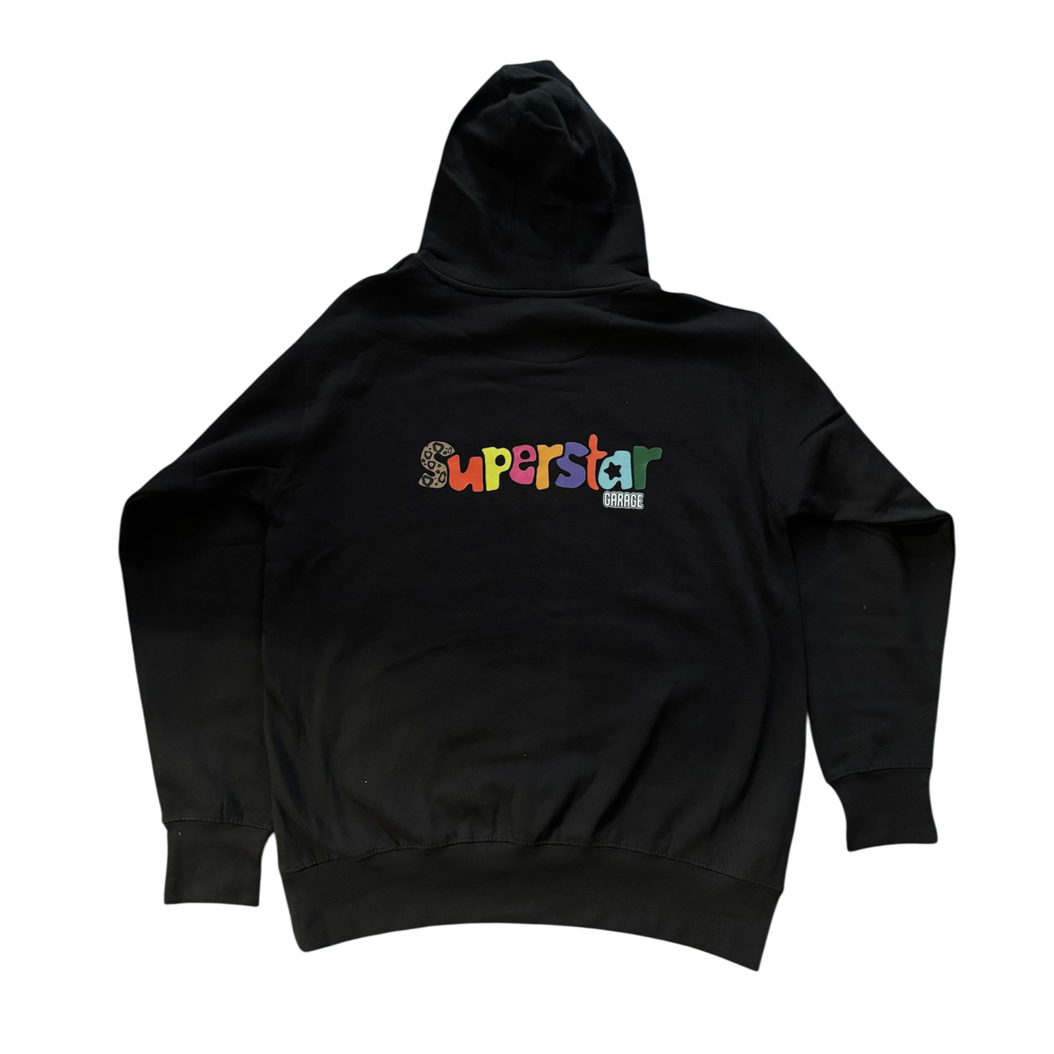 superstar colorful logo hoodie