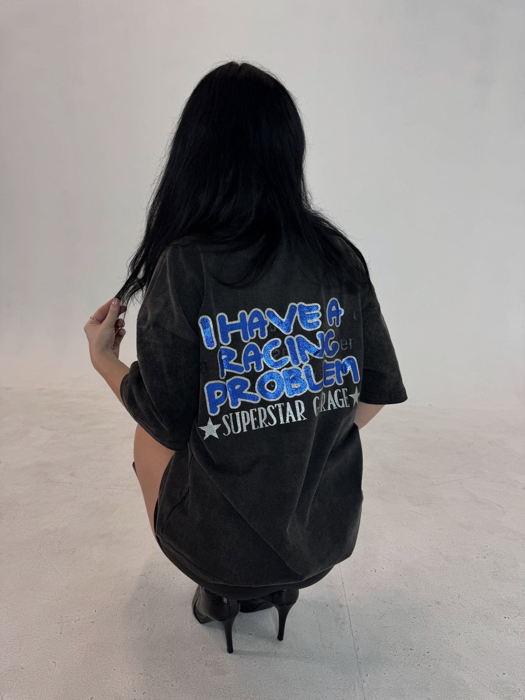 i have a racing problem t-shirt