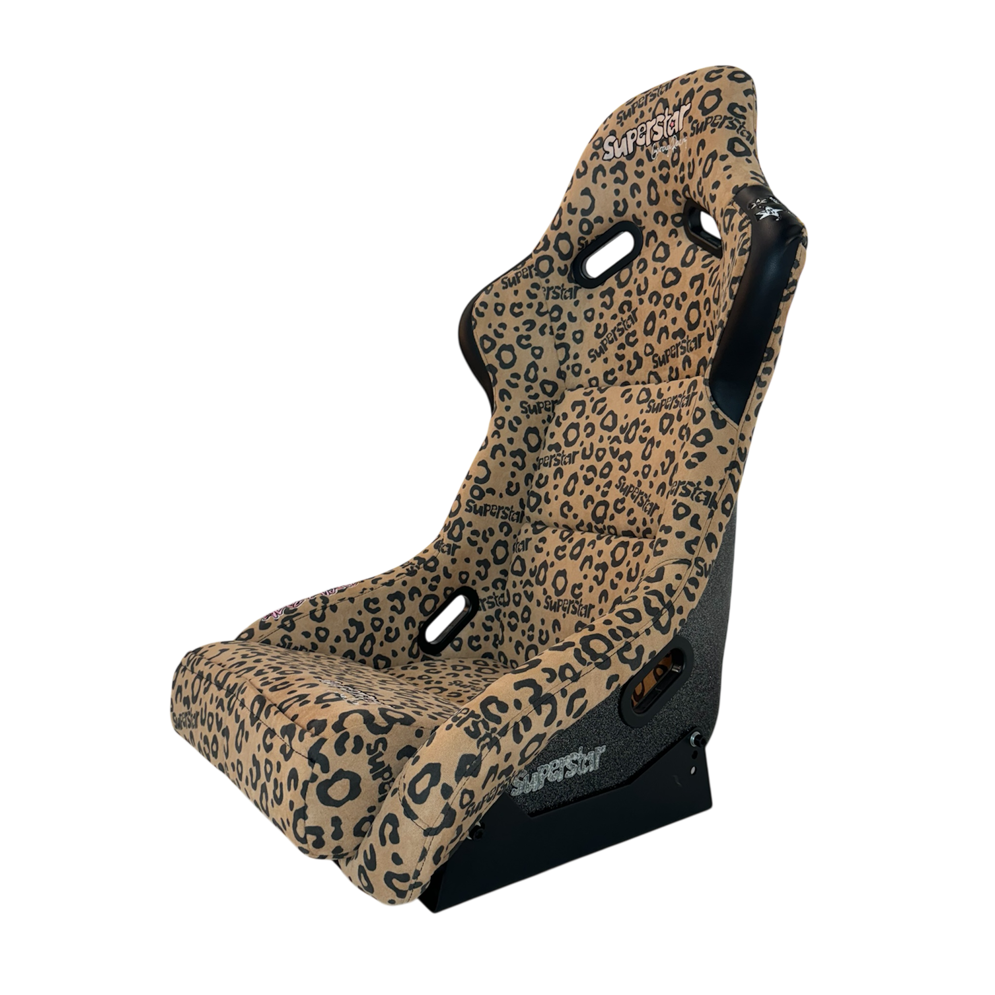 cheetah print car seat and stroller set cheetah superstar bucket seat – Superstar Garage Racing LLC
